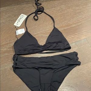 Black L Space mini bikini